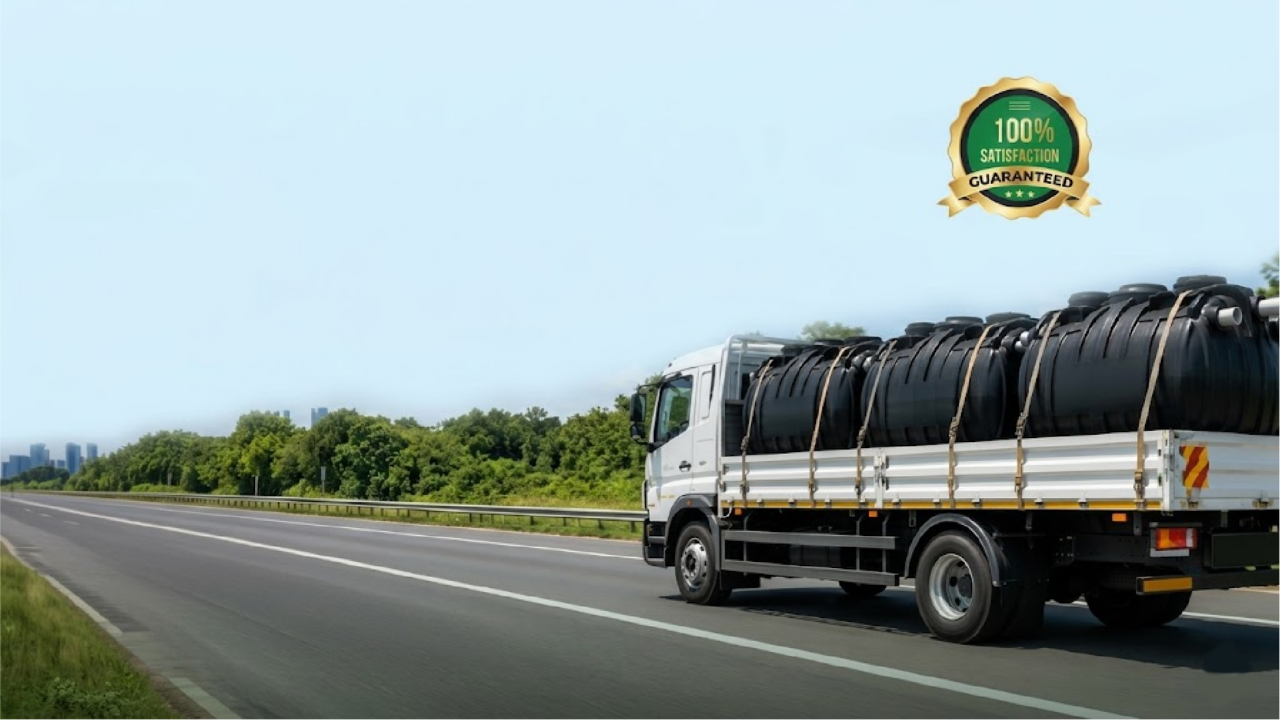 Biotank Biodigester Delivery Truck